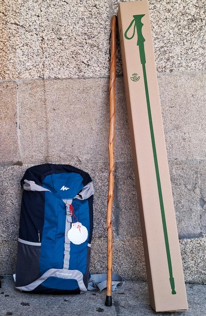 Send poles Camino de Santiago