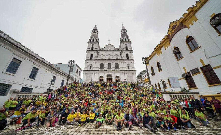 Peregrinación en el Camino de Santiago en Brasil