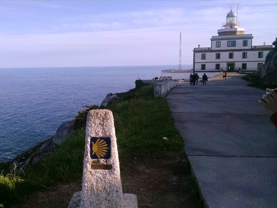 atardecer en el faro