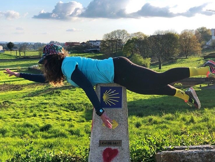 sigue la vieira del camino de santiago