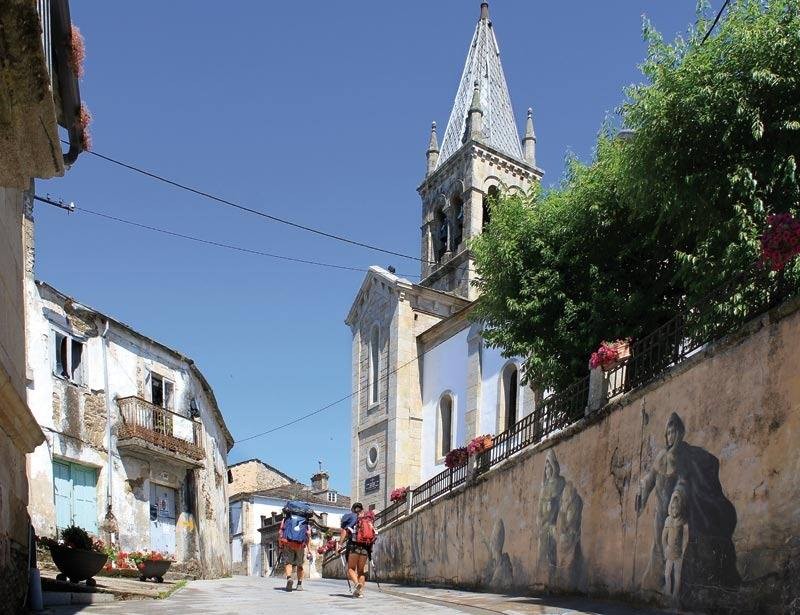 Sarria, principal punto de inicio del Camino de Santiago