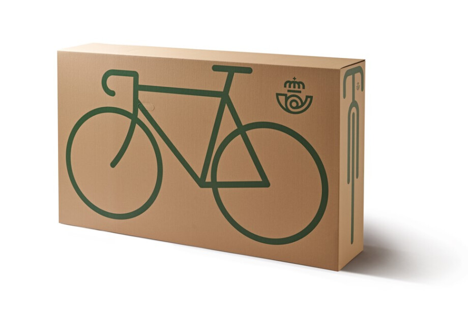 cardboard box for a bicycle