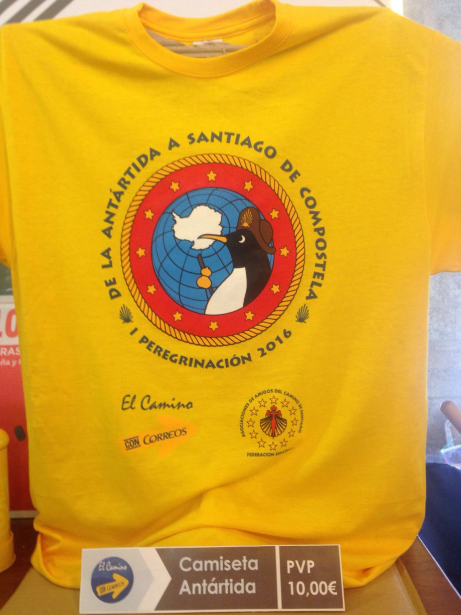 camiseta camino antartico