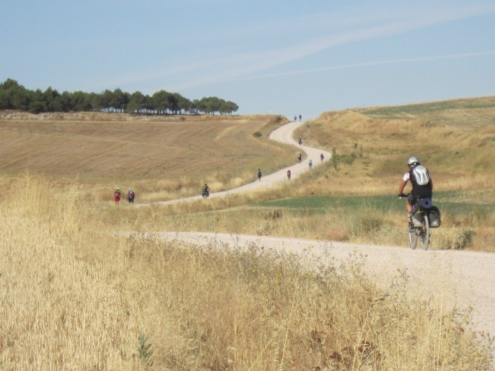 Camino Francés en bicicleta