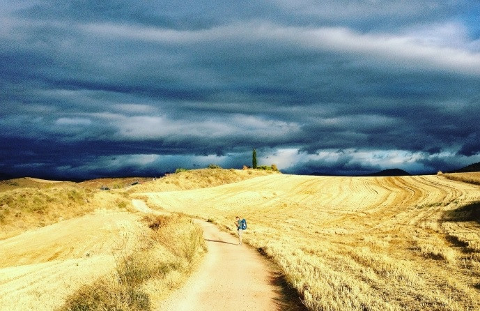 El Camino de Santiago solo