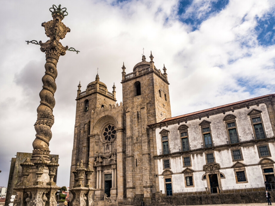 Catedral de Oporto, punto de inicio del Camino Portugués.