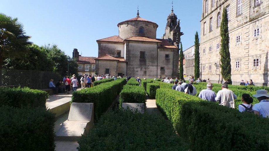 Antiguo cementerio de peregrinos, en Santiago de Compostela