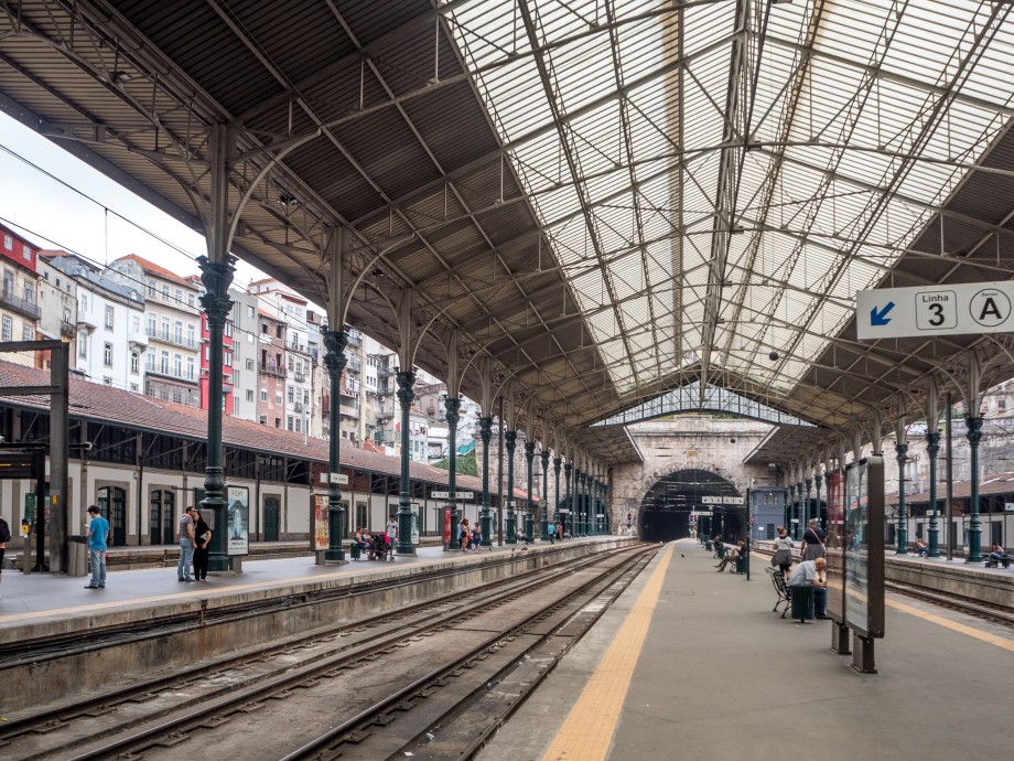 Estación de tren de Oporto