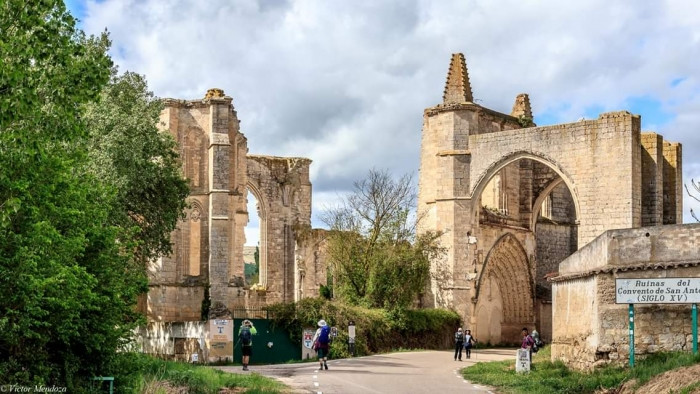 Convento de San Antón, Camino Francés