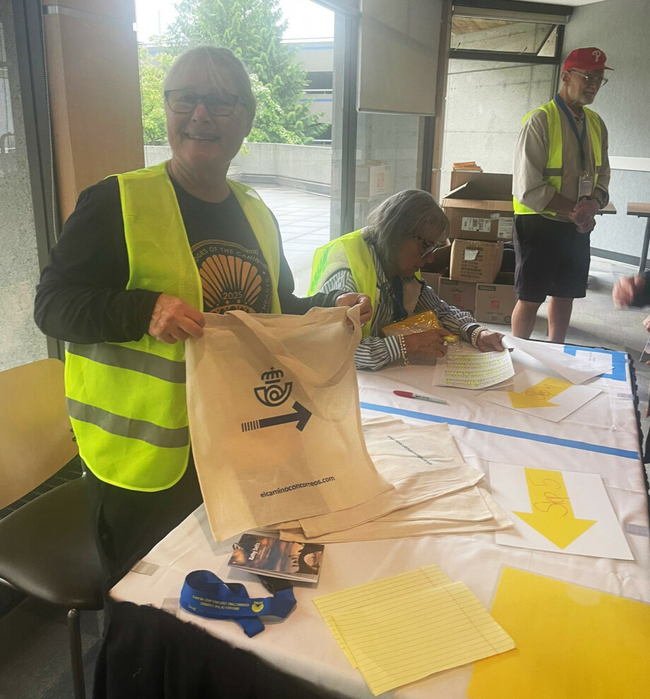 El Camino con Correos, presente en el encuentro de peregrinos de Vancouver