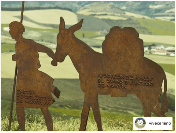 monumentos dedicados a los peregrinos y al camino