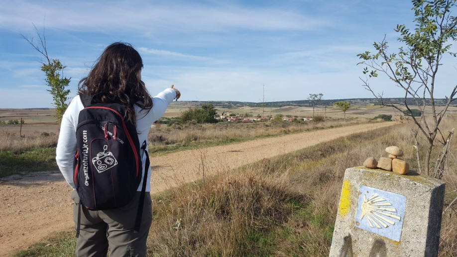 eva hablando del paqmochila