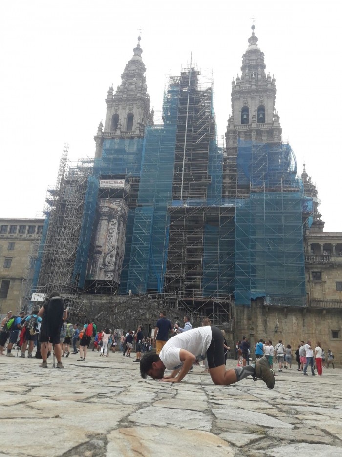 entrada a santiago de compostela