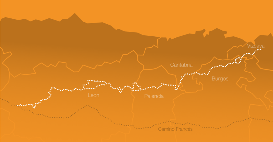 Mapa del Camino Olvidado