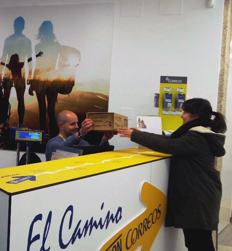 pilgrims office postal service desk