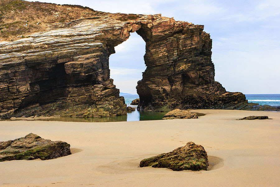 playa catedrales praia catedrais