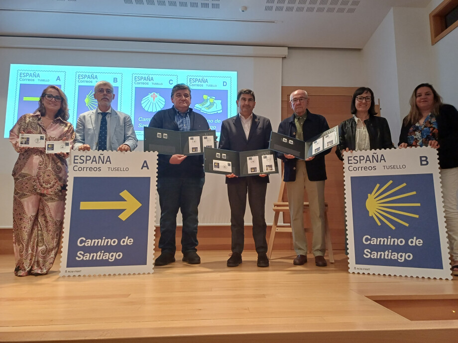 Presentación de los sellos del Camino de santiago