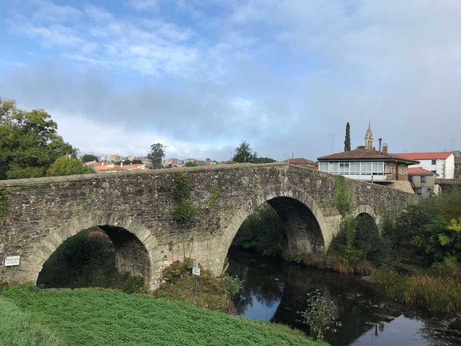 Puente de San Xoán de Furelos, en Melide, Camino Francés