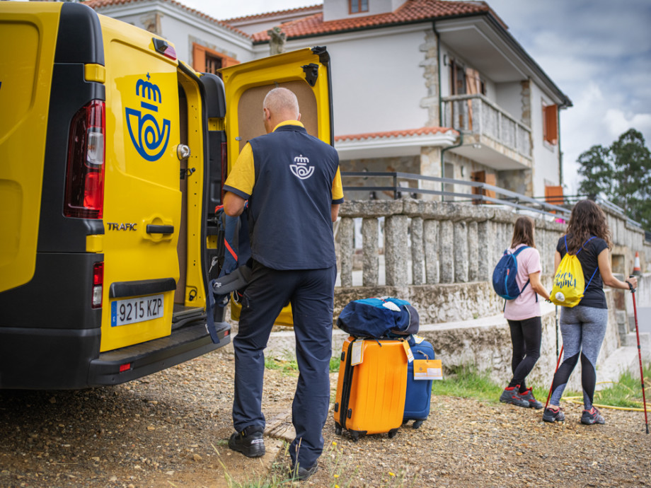 Transporte de mochilas en el Camino de Santiago