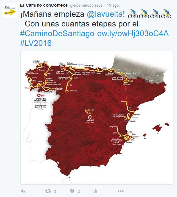 spain cyclist tour