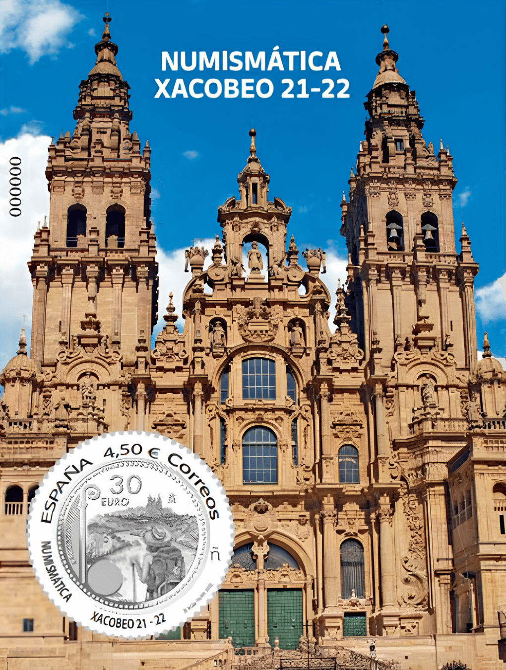 Stamps of the Xacobeo 2021-2022