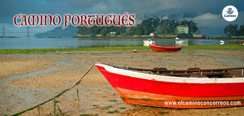 carte postale Chemin portugais