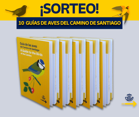 ¡Sorteo de 10 Guías de Aves del Camino de Santiago!