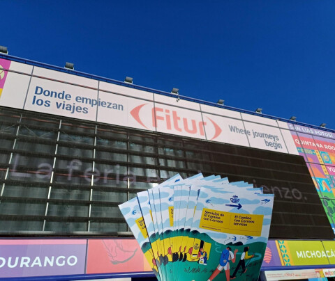 El Paq Mochila de Correos viaja hasta FITUR