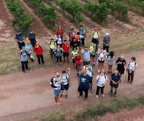 Correos y Fundación ONCE de Logroño a Burgos por un Camino de Santiago más accesible
