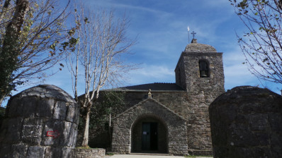 O Cebreiro, the town of the Camino