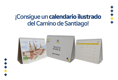 ¡Sorteamos 10 calendarios ilustrados del Camino de Santiago!