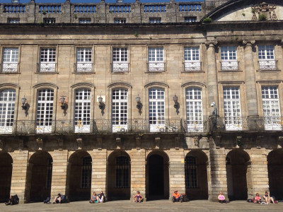 The Camino de Santiago in the summertime, a portrait of humanity