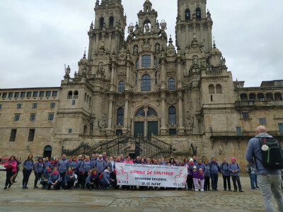 El Camino de Santiago se pinta de rosa