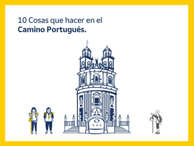 Camino Portugues map: 10 things to do