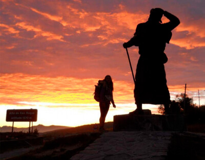 El Camino de Santiago en verano