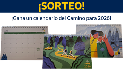 ¡Sorteamos diez calendarios del Camino de Santiago para 2026!