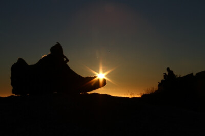 Eclipse de sol en el Camino de Santiago