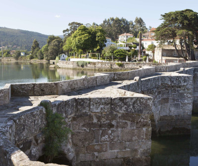 Puente de A Ramallosa, Camino Portugués por la Costa