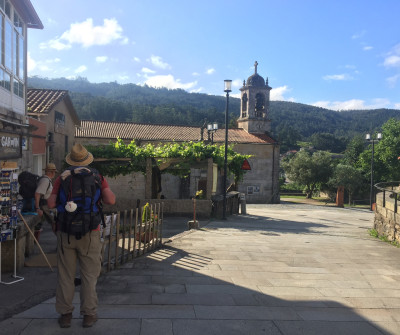 Camino Portugués en su paso por Mos