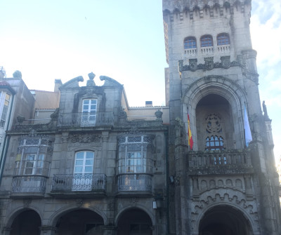 Ayuntamiento de O Porriño, primera etapa del Camino Portugués