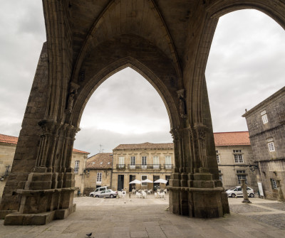 El pueblo de Tui, primera etapa del Camino Portugués