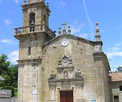 Iglesia de Santa María en Nigrán, Camino Portugués por la Costa
