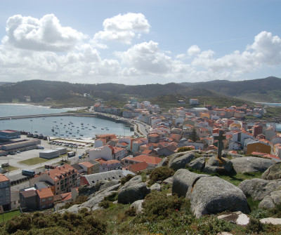 Vistas de Muxía desde el Camino