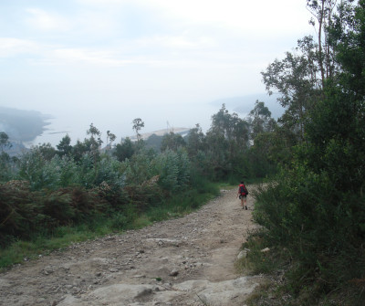 Mirador en Olveiroa