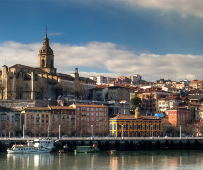 Camino del Norte a su paso por Portugaleta