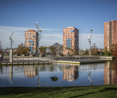 Vistas de Barakaldo, en el Camino del Norte