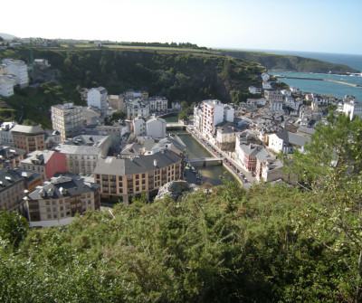 Luarca, en el Camino del Norte