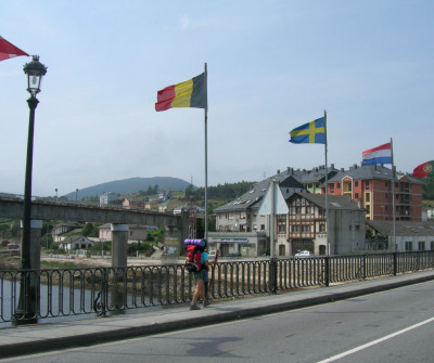 Puente de Navia, en el Camino del Norte