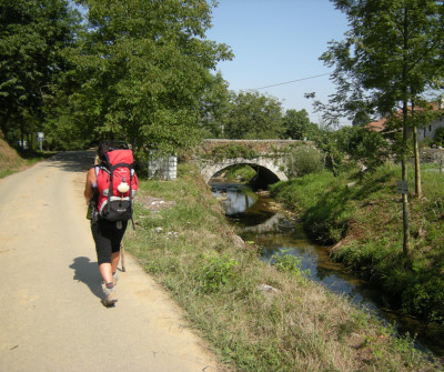 Camino del Norte entre Markina y Gernika