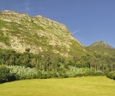 Pradera de Colunga, en el Camino del Norte